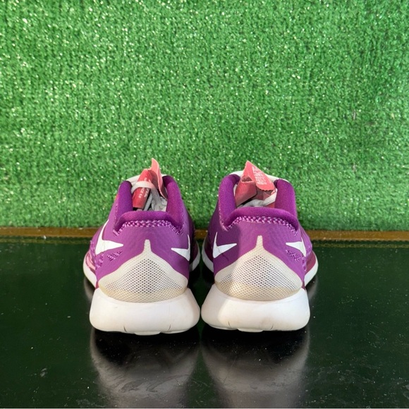 Nike Free 5.0 Bright Grape Purple White 642199-501 Women’s Size 8.5 - Picture 4 of 6